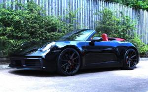 Porsche 911 Carrera Cabriolet on Vossen Wheels (HF-3) 2019 года